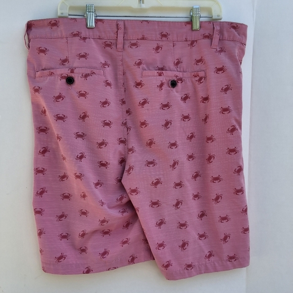 Atlantis Pink Crab Patterned Men's Shorts 38 - Picture 2 of 8